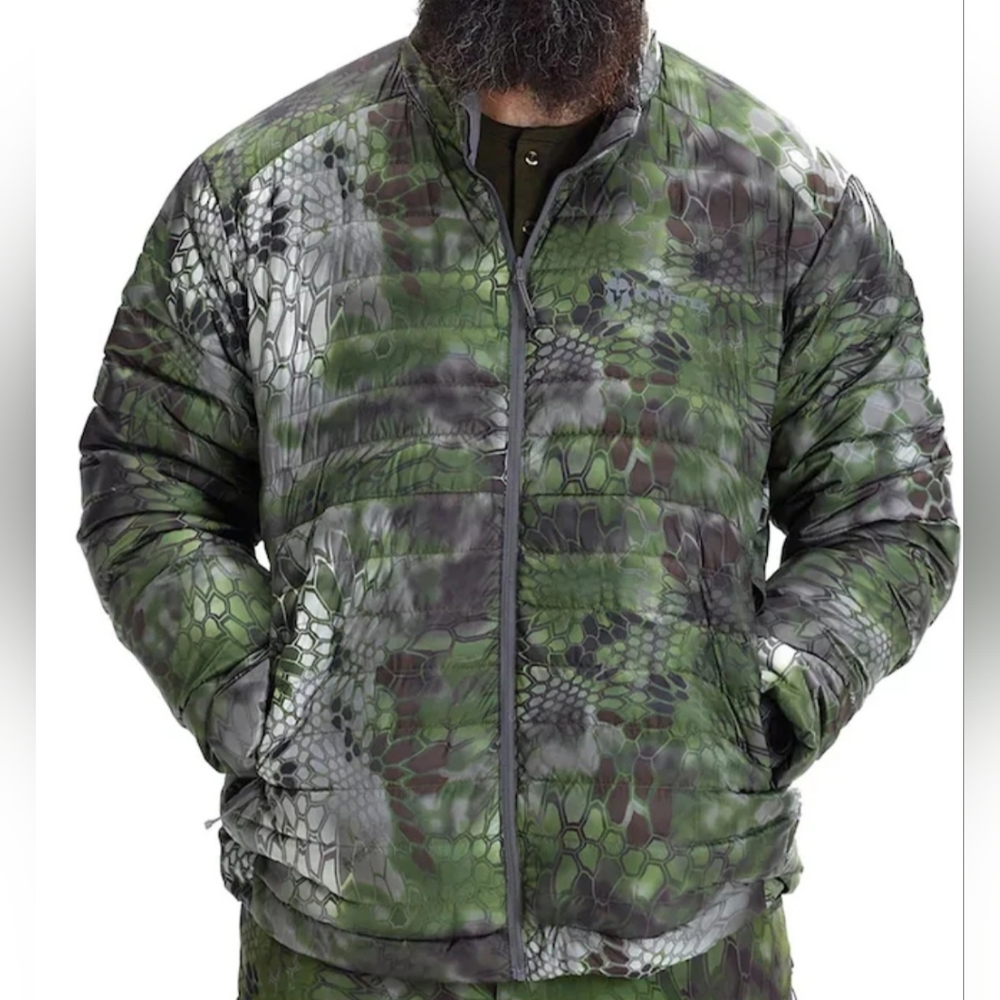 Men's Camouflage Puffer Jacket